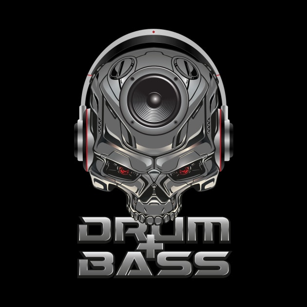 DNB Skull by FAKE NEWZ DESIGNS