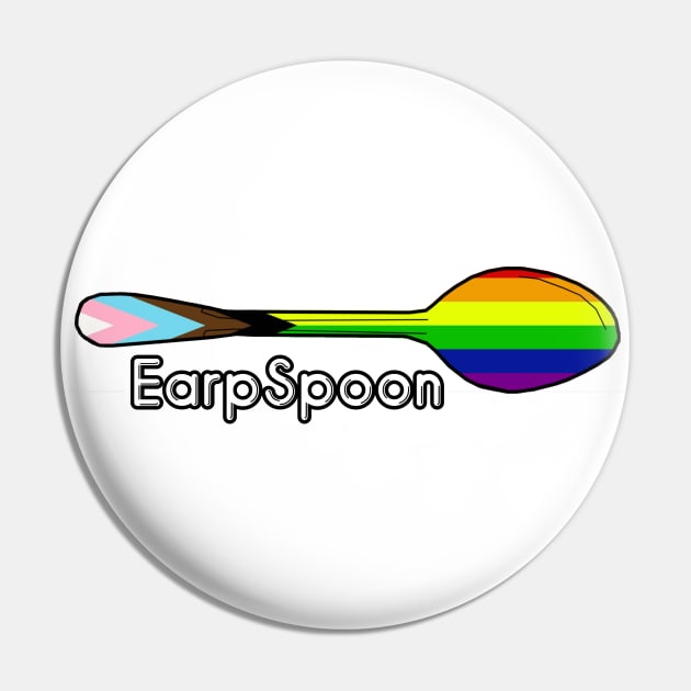 EarpSpoon PRIDE Pin by PurgatoryArchaeologicalSurvey