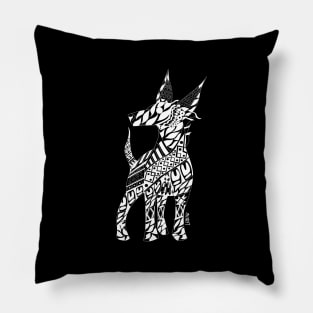 xoloesquincle dog xolo ecopop in mexican underworld art pet Pillow