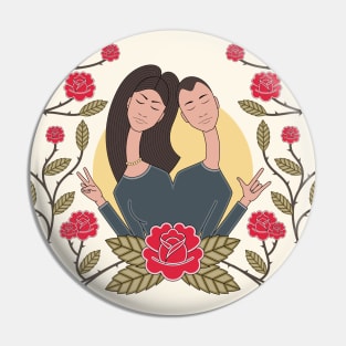 Happy couple Pin