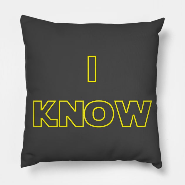 i know Pillow by horrorshirt