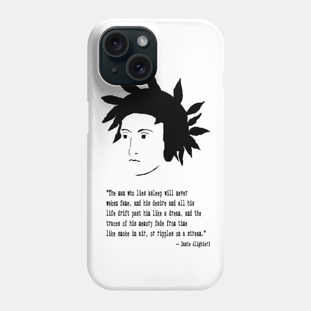 Dante Phone Case by PoetandChef