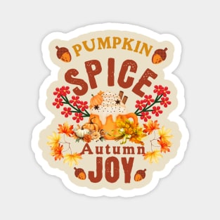 Pumpkin Spice Latte Magnet