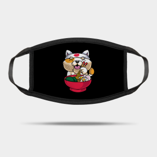 Anime Cat Ramen Bowl Masks Teepublic Kawaii anime chat kawaii arte do kawaii kawaii cat kawaii chibi png kawaii kawaii stuff kawaii things to draw doodles kawaii. teepublic