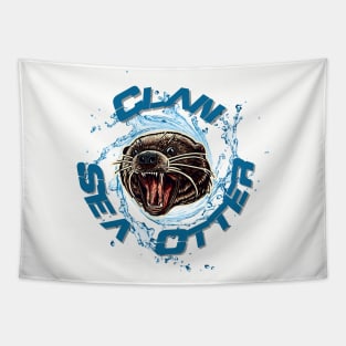 Offical Clan Sea Otter Merchandise Tapestry