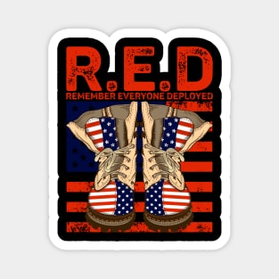 RED Remember Everyone Deployed Magnet