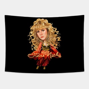 Stevie Nicks Caricature Style Tapestry