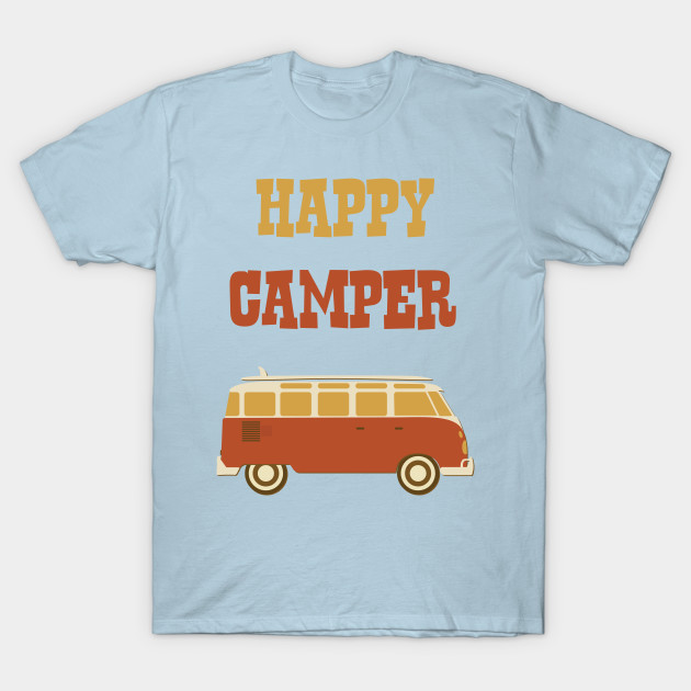 Discover Happy Camper - Happy Camper - T-Shirt