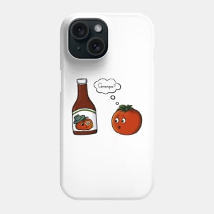 Granpa's Ketchup Bottle Phone Case