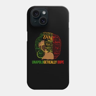 Unapologetically Dope African American Funny Afro Gift Women Phone Case