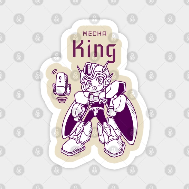 Mecha King Magnet by GaroStudioFL