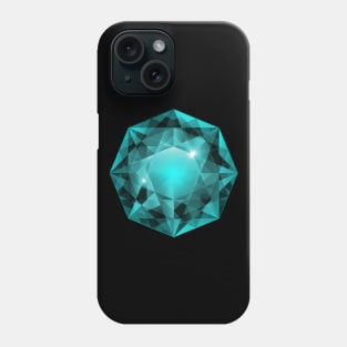 Octacore Turquoise Gemstone Phone Case