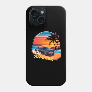 hello summer nice t-shirt for this summer T-Shirt Phone Case