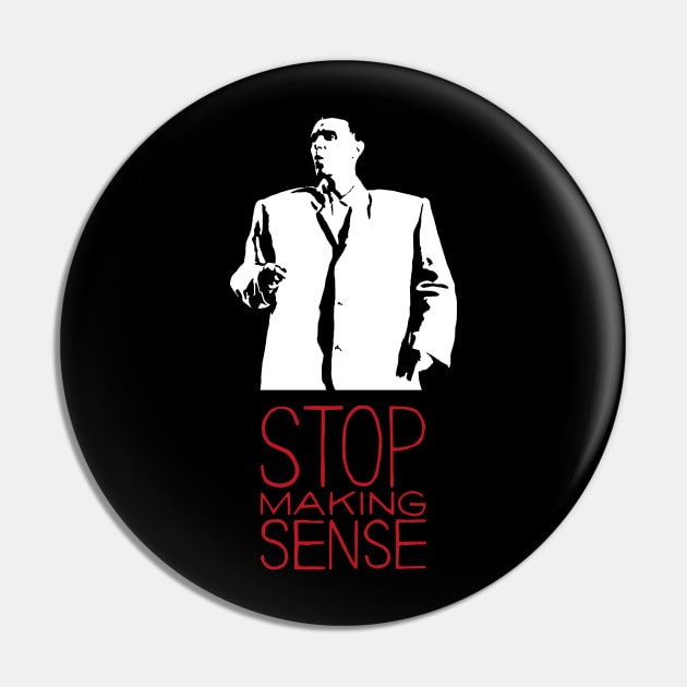 Stop Making Sense Pin by ProductX