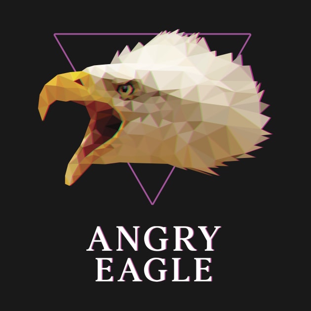 Angry eagle by Jackson Lester