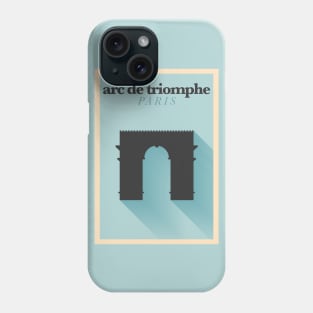 Paris Poster Design Phone Case