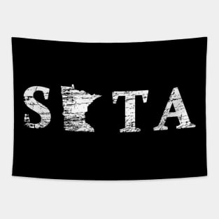 Minnesota Sota State Tapestry