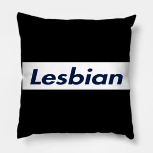 SUPER LESBIAN LOGO Pillow