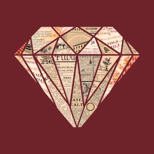 Vintage diamond. T-Shirt