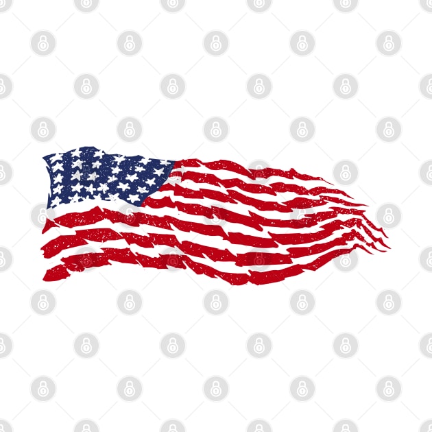 Flag of the United States by barmalisiRTB