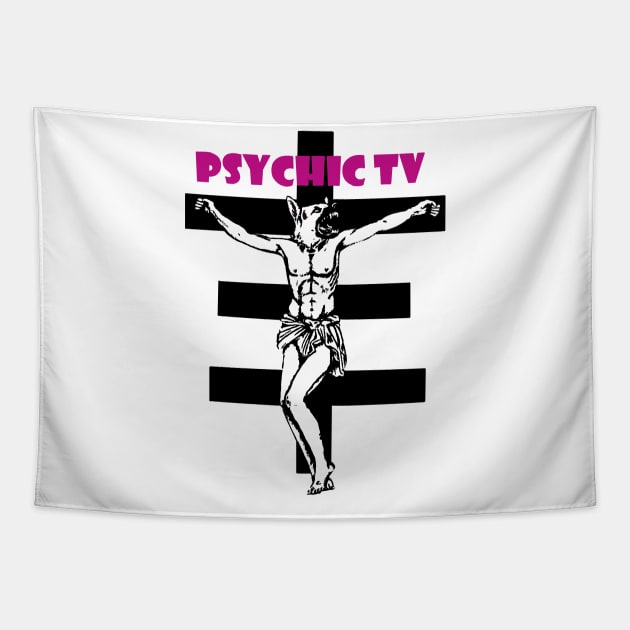 Psychic TV Tapestry by anubisram