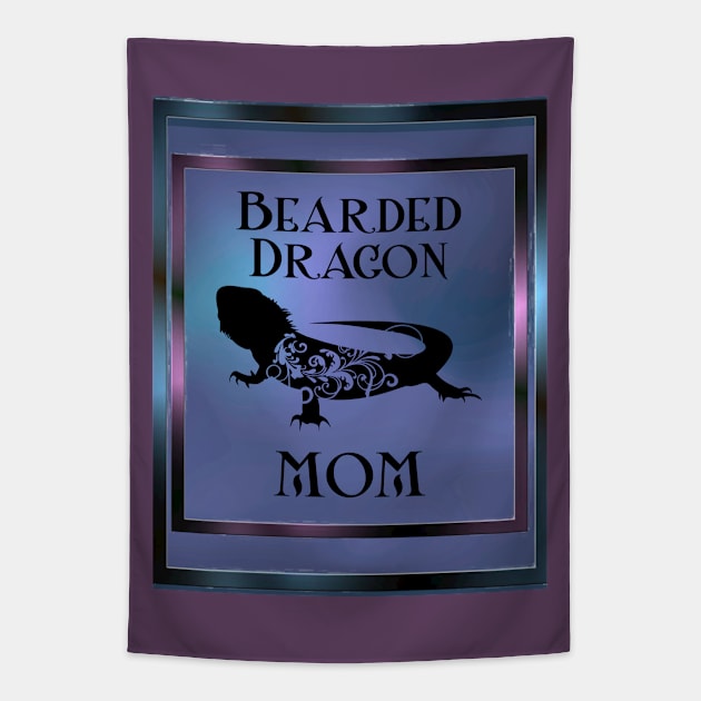 Bearded Dragon Mom Mug,coffee mug,t-shirt,sticker,tote,bag,apparel,magnet,pin,hoodie,pillow Tapestry by All Thumbs