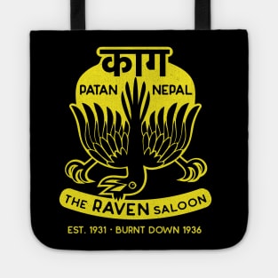 The Raven Saloon (yellow version) Tote