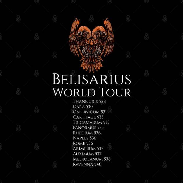 Byzantine Empire - Belisarius World Tour - Medieval Roman History by Styr Designs