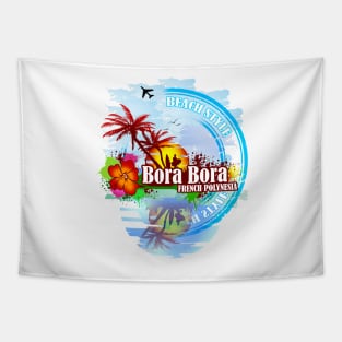 Bora Bora Polynesia Tapestry
