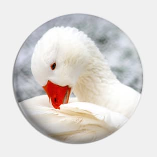 White Goose Pin