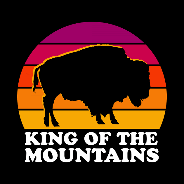 King Of The Montains - Buffalo Mountains Gift by stonefruit