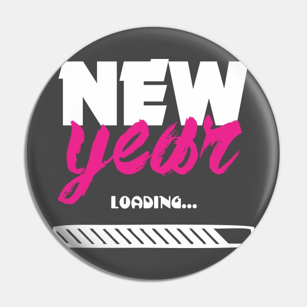 New Year loading Pin by variantees