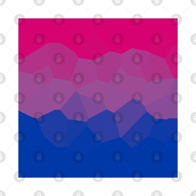 Bi flag poly design subtle by Gedwolcraeft