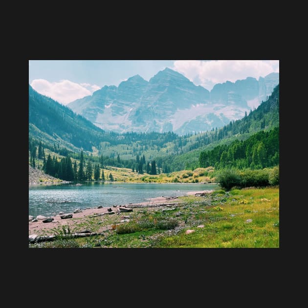 Maroon Bells by Kelly Louise Art