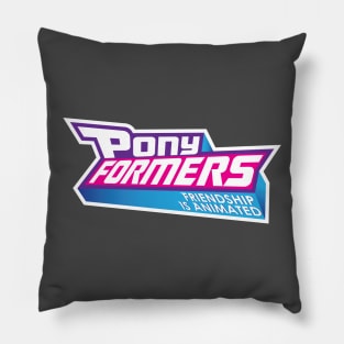 Ponyformers: Friendship is Animated (Transformers/MLP Mashup) Pillow