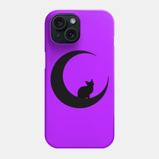 Moon cat Phone Case