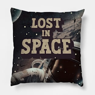 lost in space - color ver. Pillow