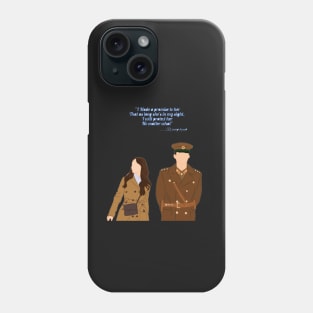 Crash landing on you quotes Phone Case