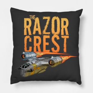 The Razor Crest Pillow