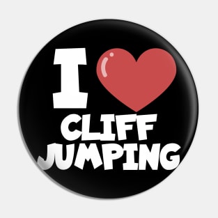 I love cliff jumping Pin