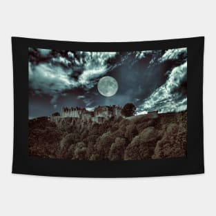 Stirling Castle(Scotland) Moonlight Tapestry