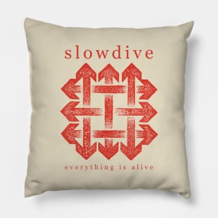 Slowdive - Everything Fanmade Pillow