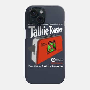 Talkie Toaster Breakfast Companion Phone Case