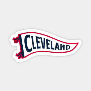 Cleveland Pennant - Red Magnet