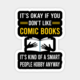 Smart People Hobby Comic Books Comics Magnet