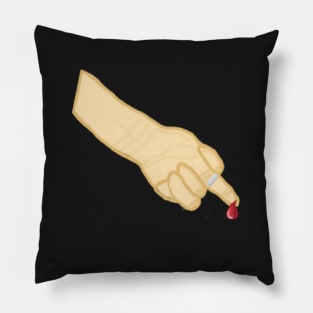 Finger Pricks Pillow