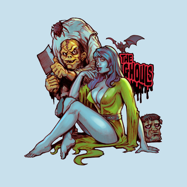 Discover The Ghouls - Horror Fan - T-Shirt