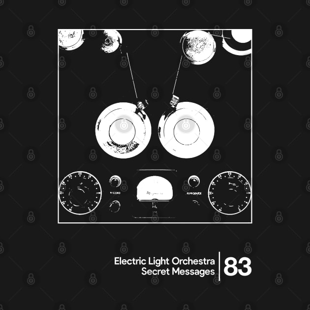 ELO - Secret Messages / Minimal Style Graphic Artwork Design by saudade