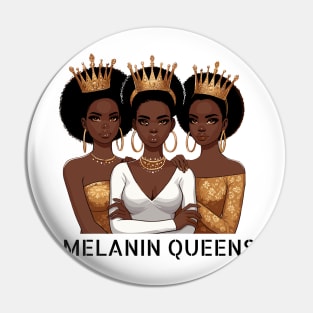 Melanin Queens Pin