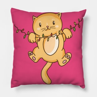 Cat Lights Pillow